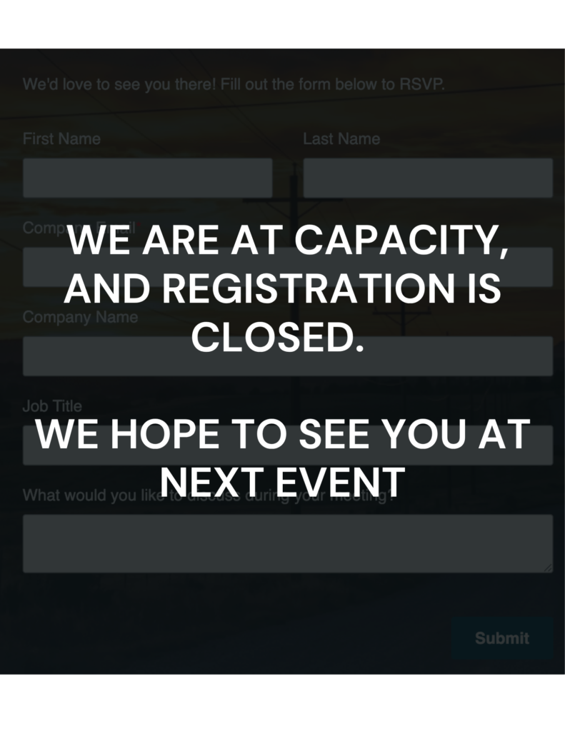 Registration Closed