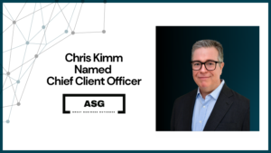 ASG Names Chris Kimm As CCO