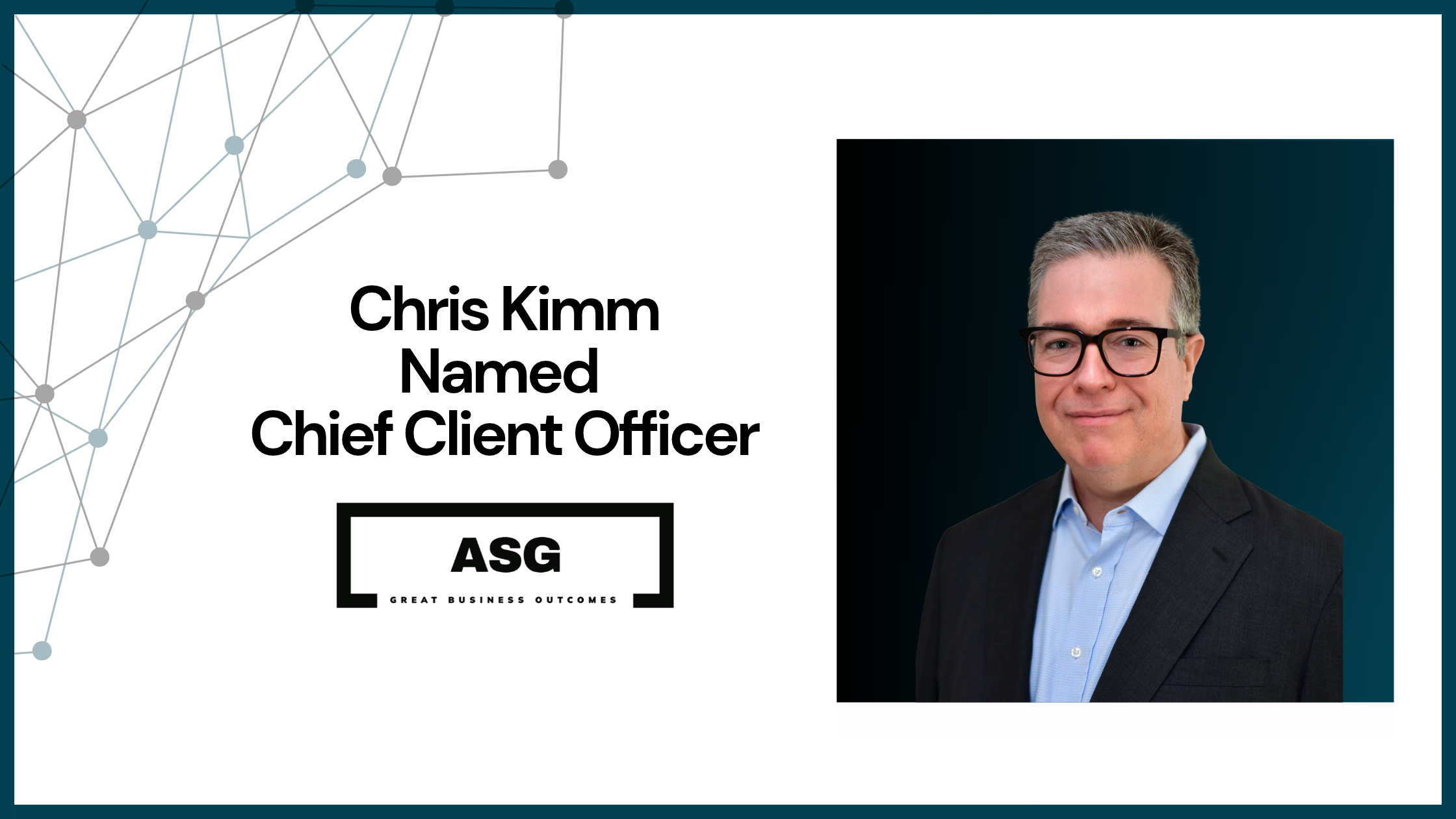 ASG Names Chris Kimm As CCO